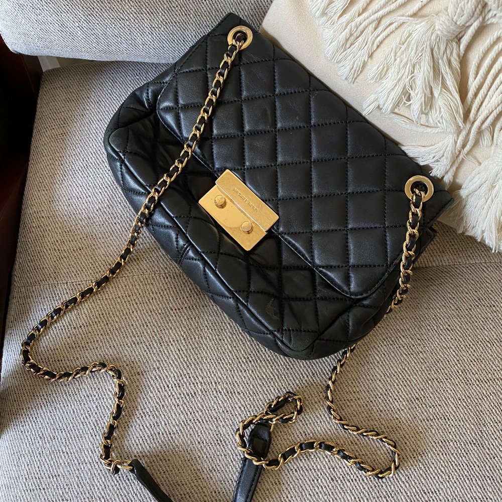 Michael Kors Sloan Quilted Chanel Style, Women's Fashion bag purse crossbody